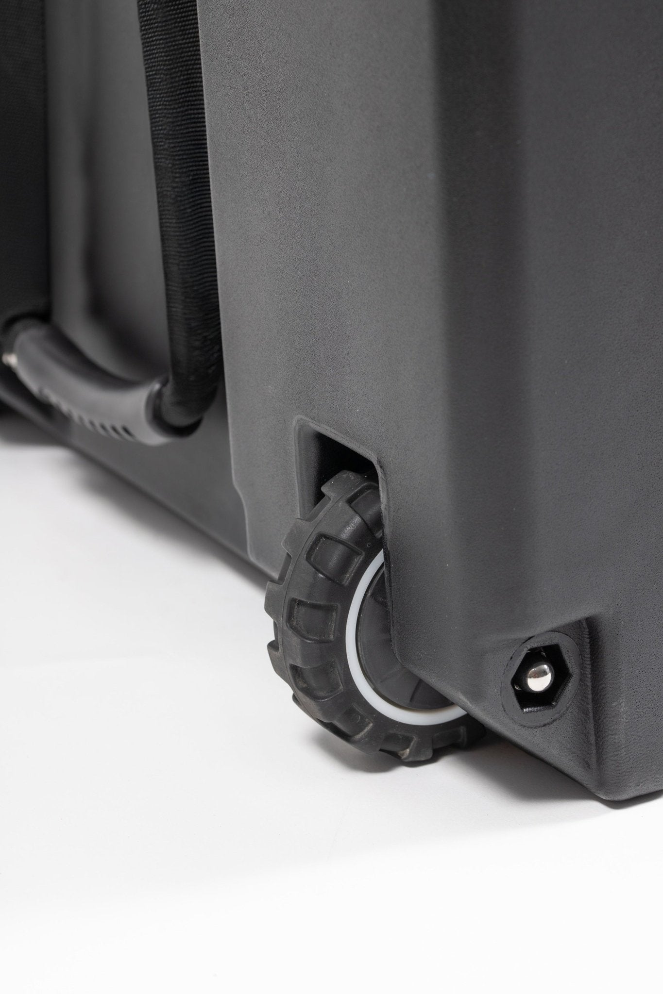 Deso 150L Wheeled Rotomolded Dry Box in ONYX - for backcountry hunting and camping by Deso Gear