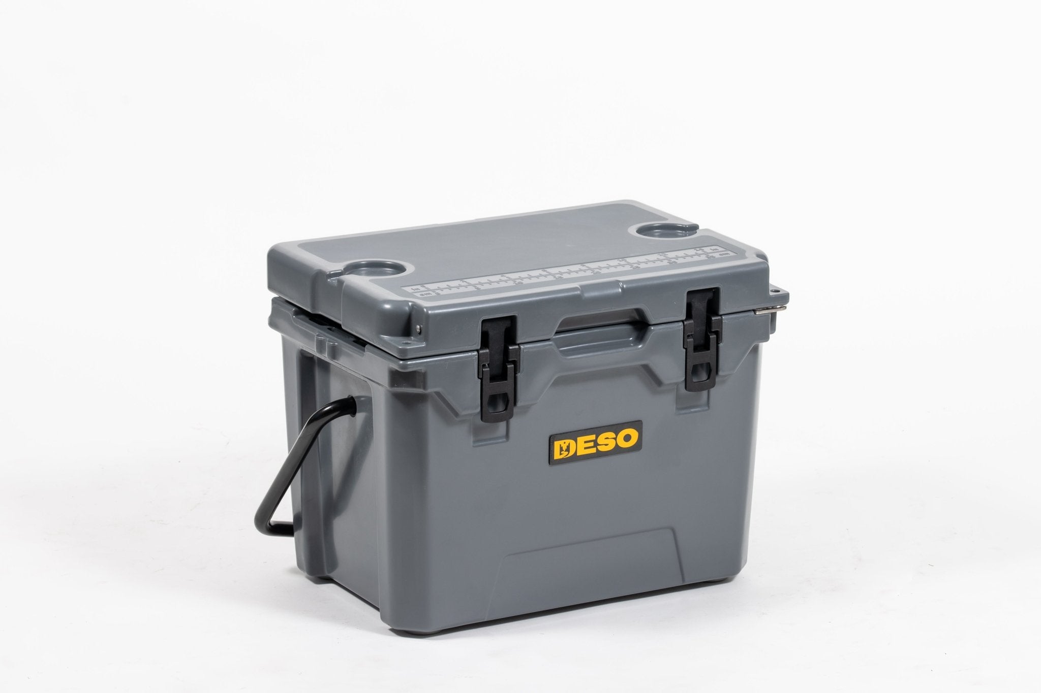 Deso 25QT Rotomolded Cooler in STONE - for backcountry hunting and camping by Deso Gear
