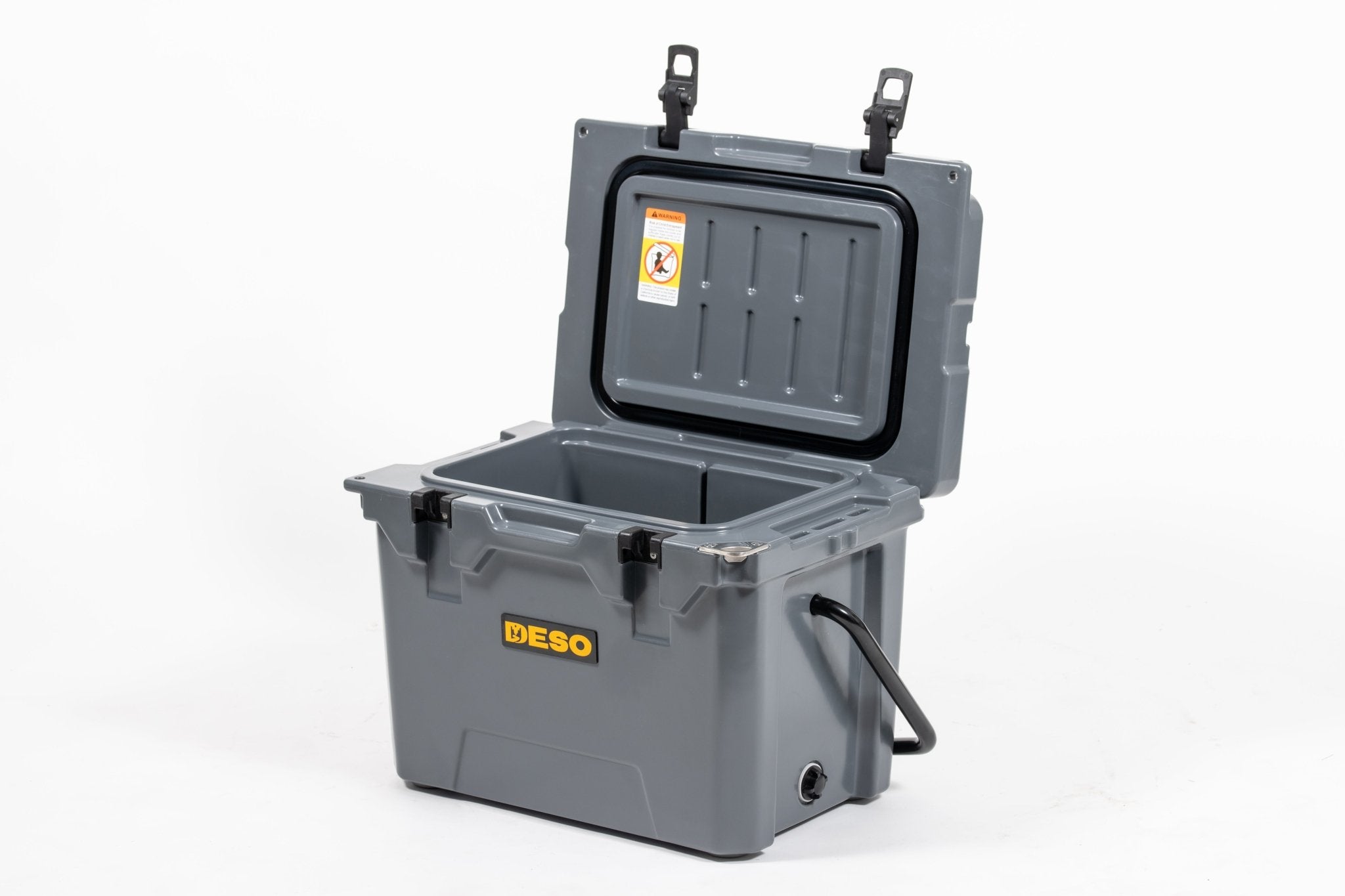 Deso 25QT Rotomolded Cooler in STONE - for backcountry hunting and camping by Deso Gear