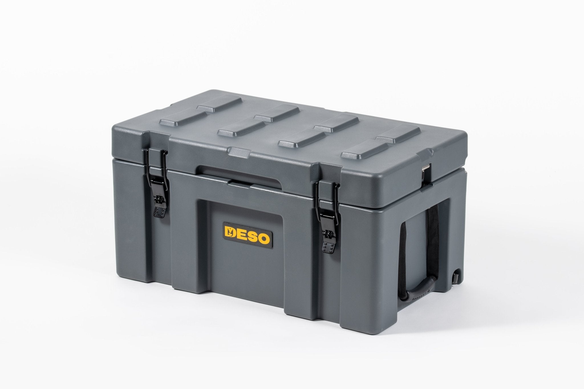 Deso 50L Rotomolded Dry Box in ONYX - for backcountry hunting and camping by Deso Gear