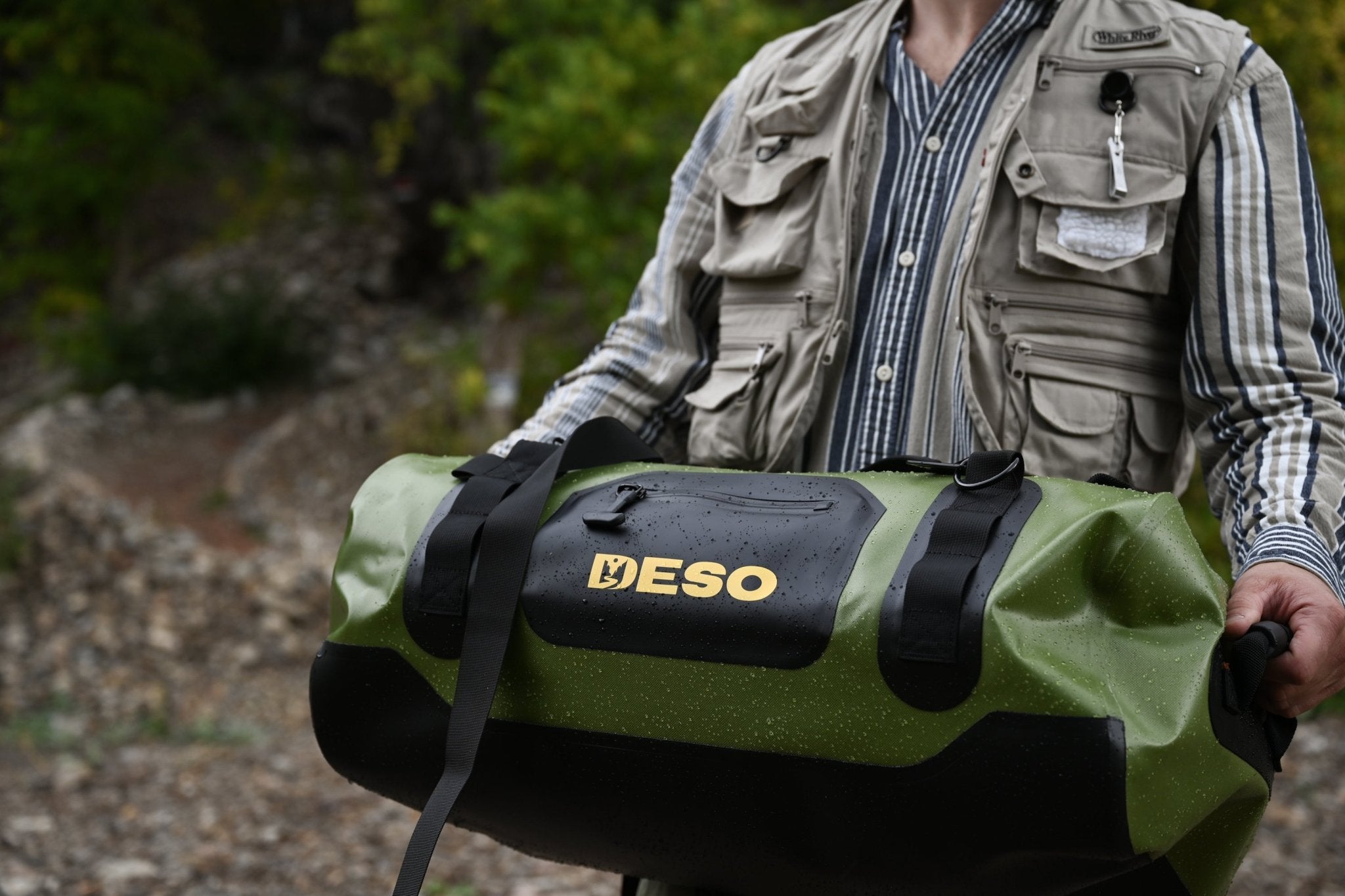 Deso 60L TPU Submersible Scout Duffel in - for backcountry hunting and camping by Deso Gear