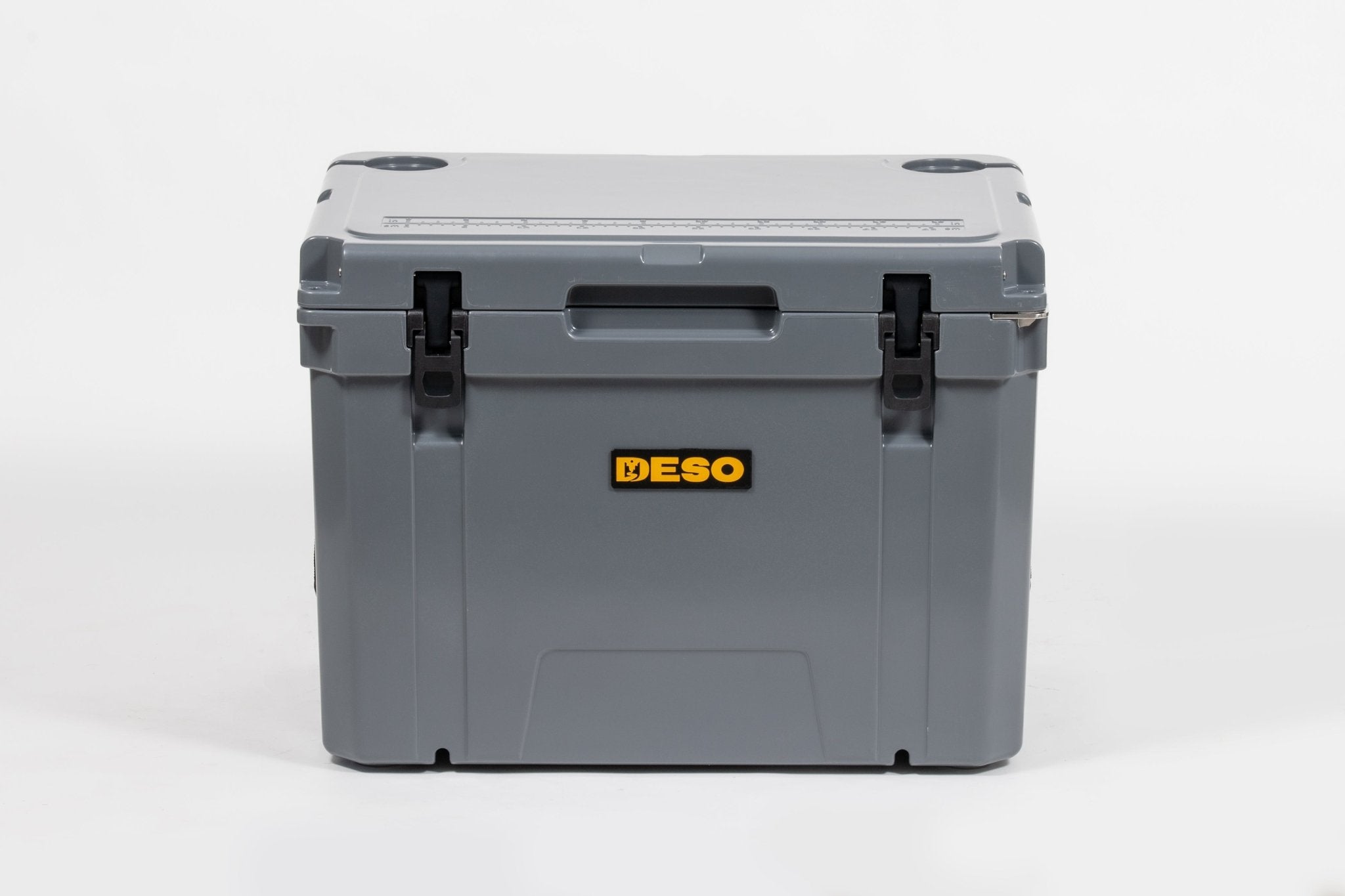 Deso 65QT Rotomolded Cooler in STONE - for backcountry hunting and camping by Deso Gear
