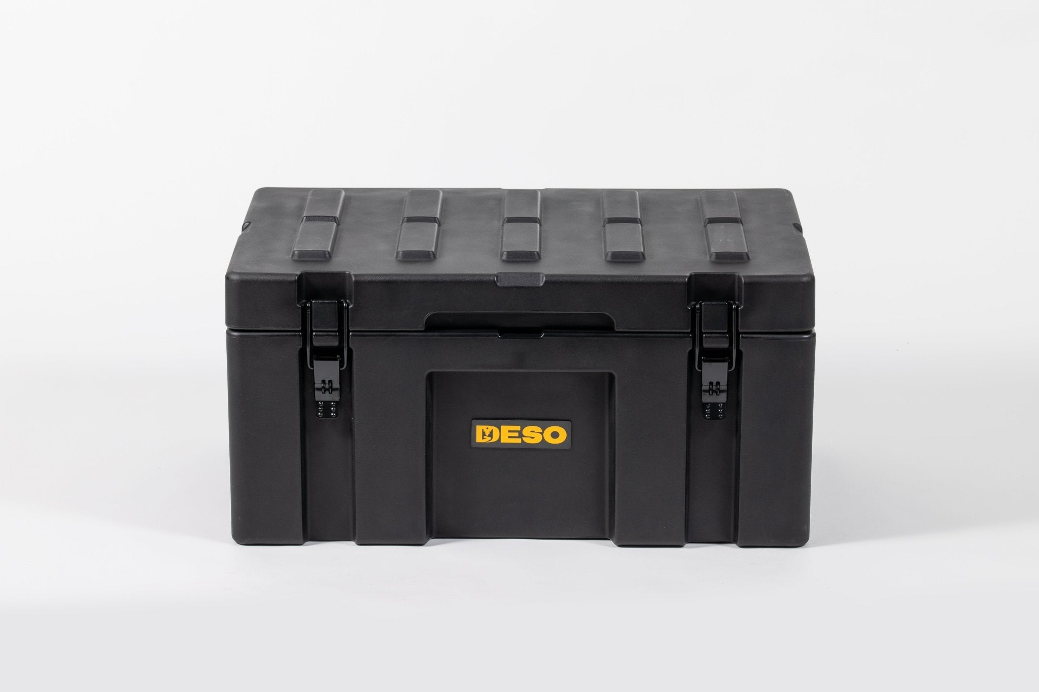 Deso 70L Rotomolded Dry Box in ONYX - for backcountry hunting and camping by Deso Gear