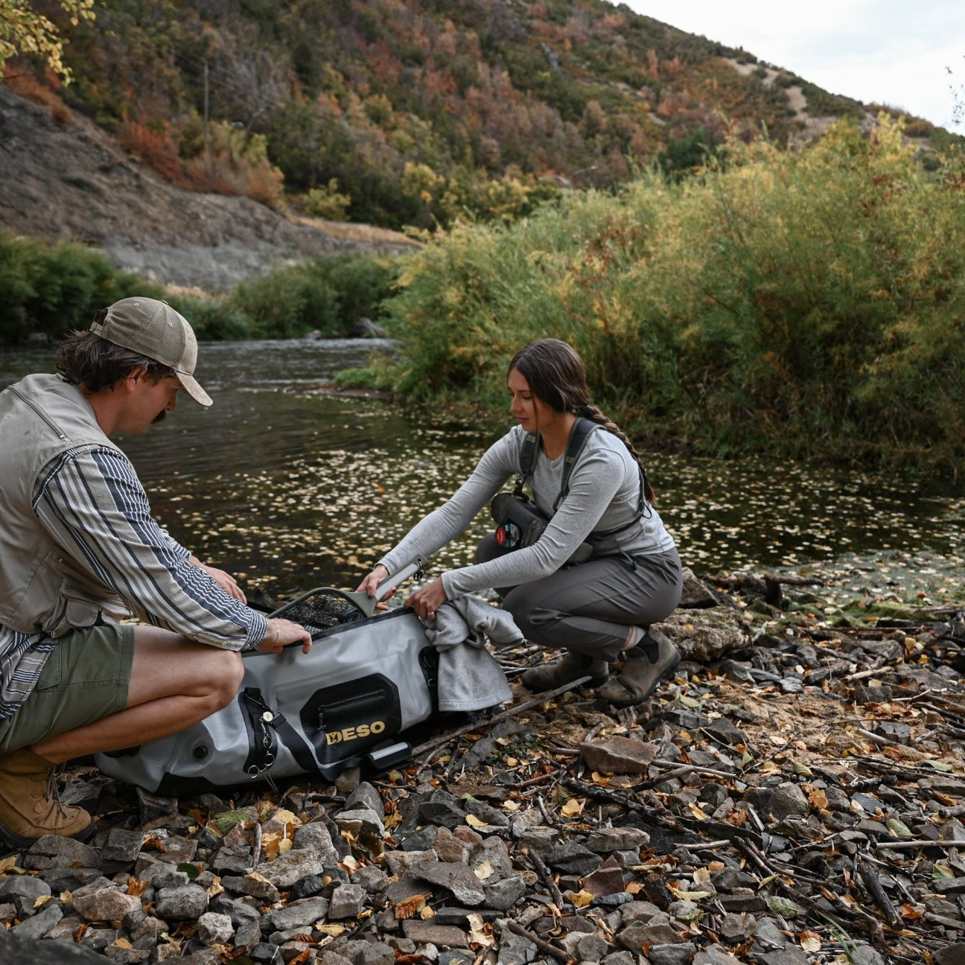 Deso 90L TPU Submersible Adventure Duffel in - for backcountry hunting and camping by Deso Gear