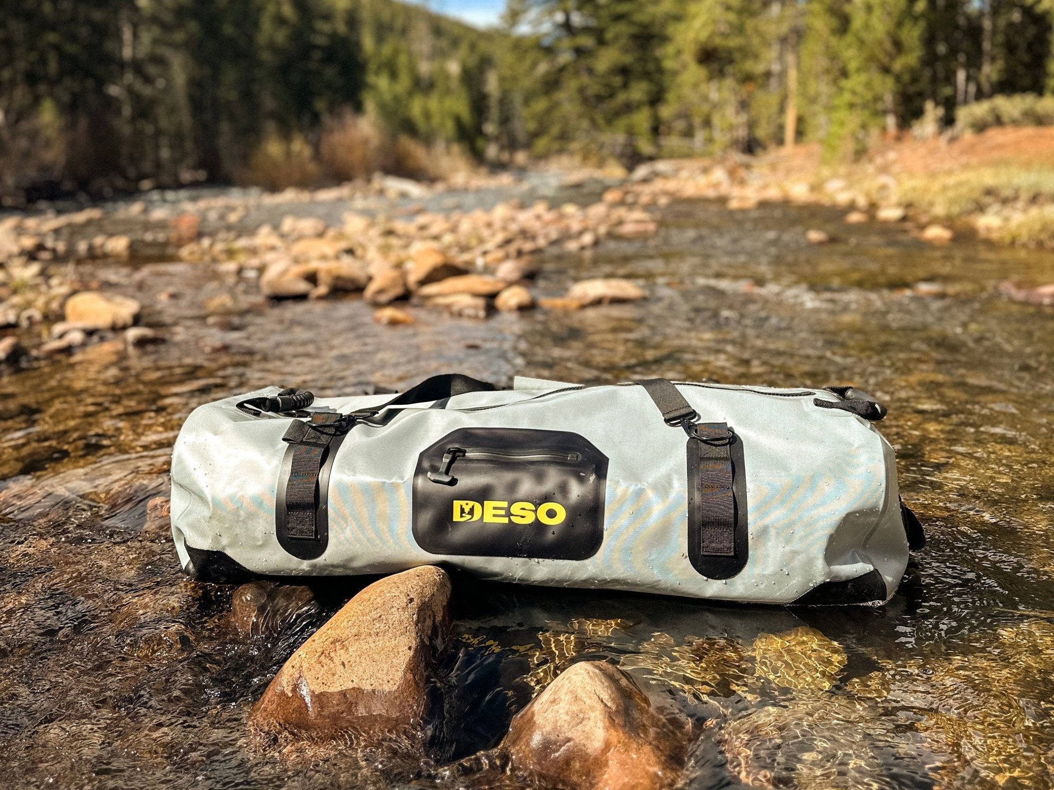 Deso 90L TPU Submersible Adventure Duffel in - for backcountry hunting and camping by Deso Gear