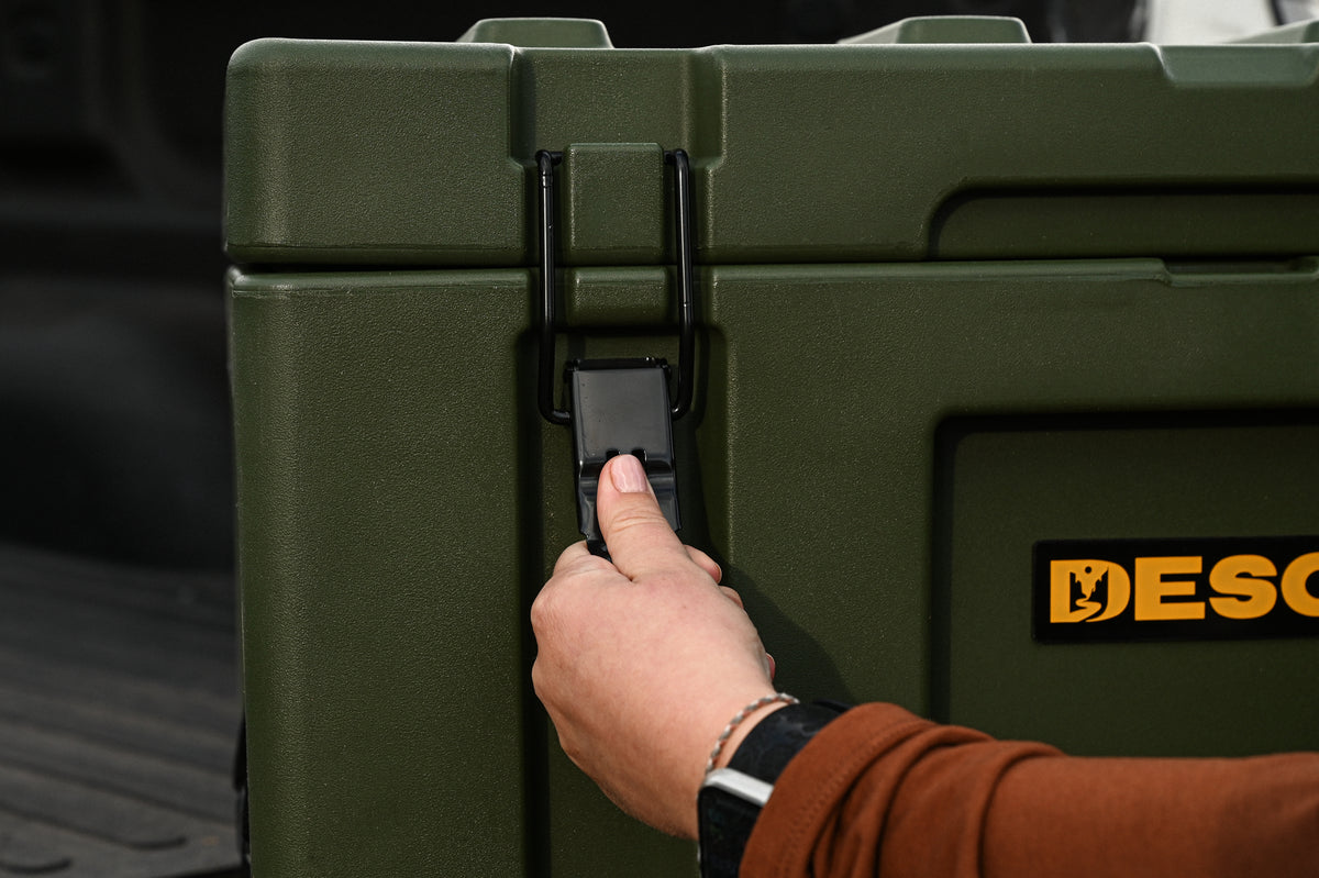 150L Wheeled Dry Box | Rotomolded Gear Locker | Deso Gear