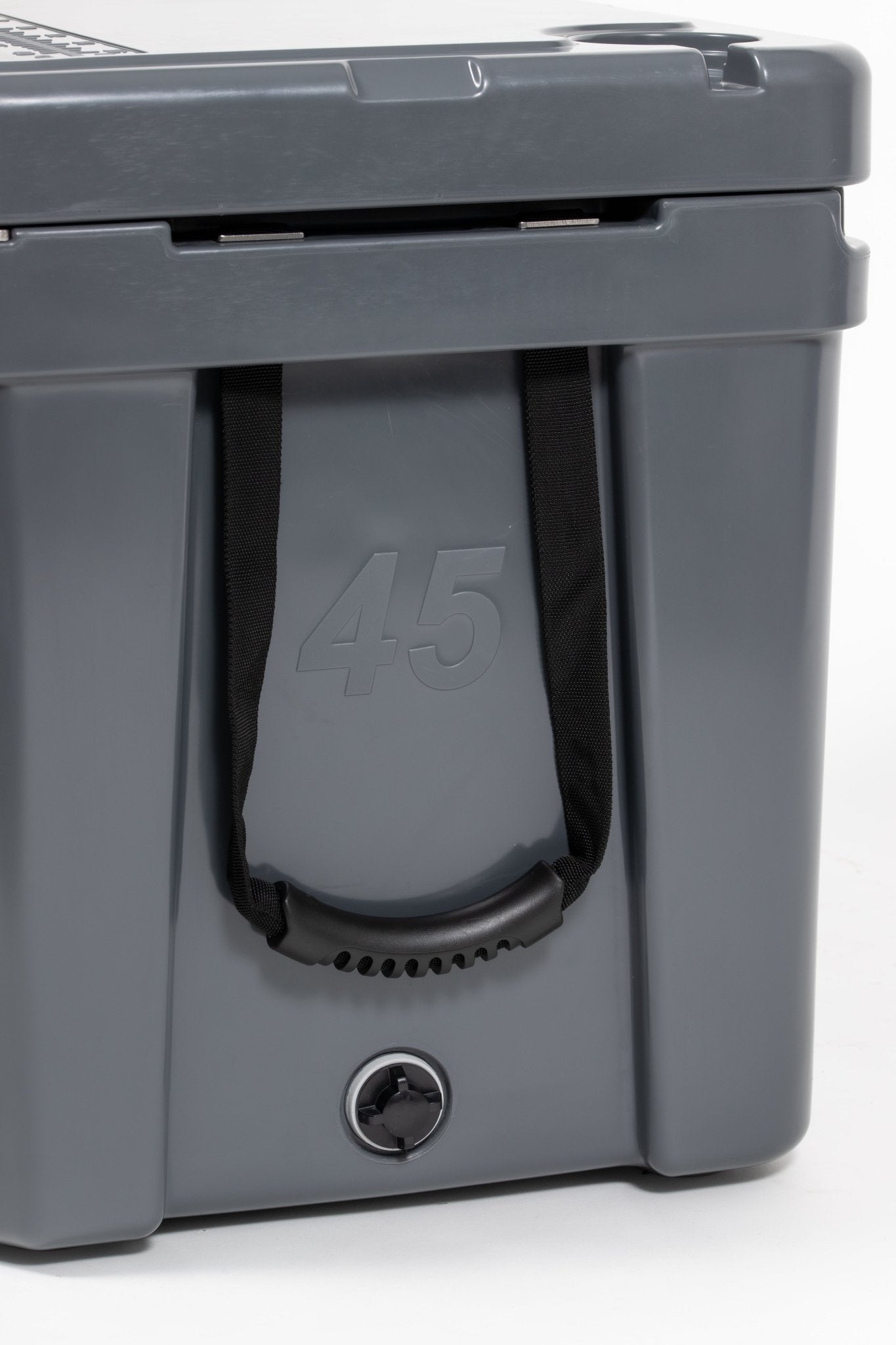 Deso 45QT Rotomolded Cooler in STONE - for backcountry hunting and camping by Deso Gear