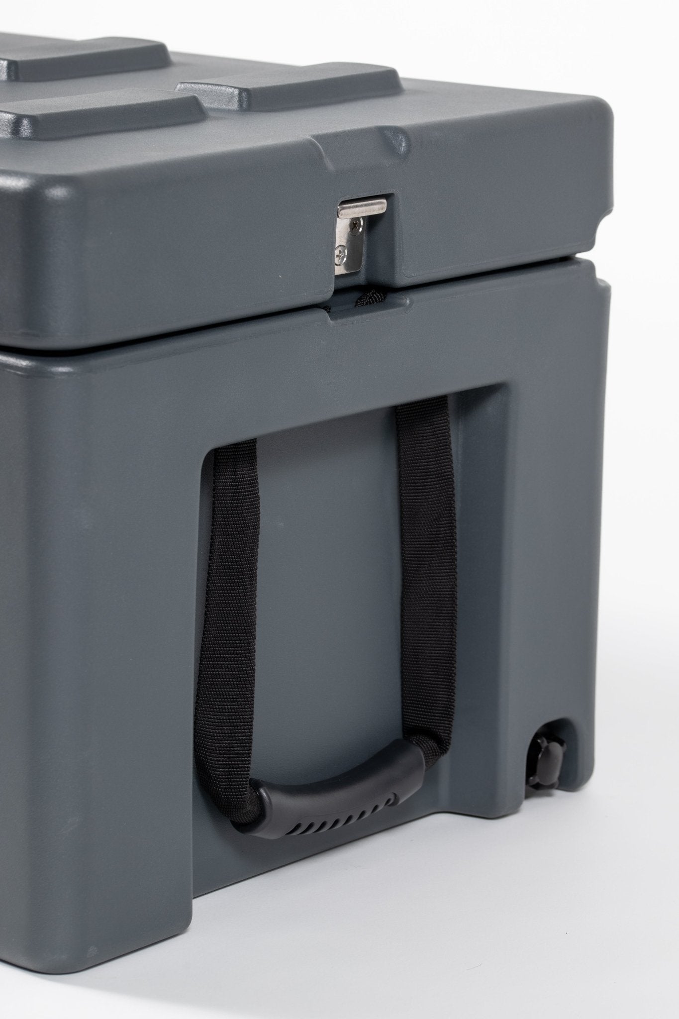 Deso 50L Rotomolded Dry Box in ONYX - for backcountry hunting and camping by Deso Gear