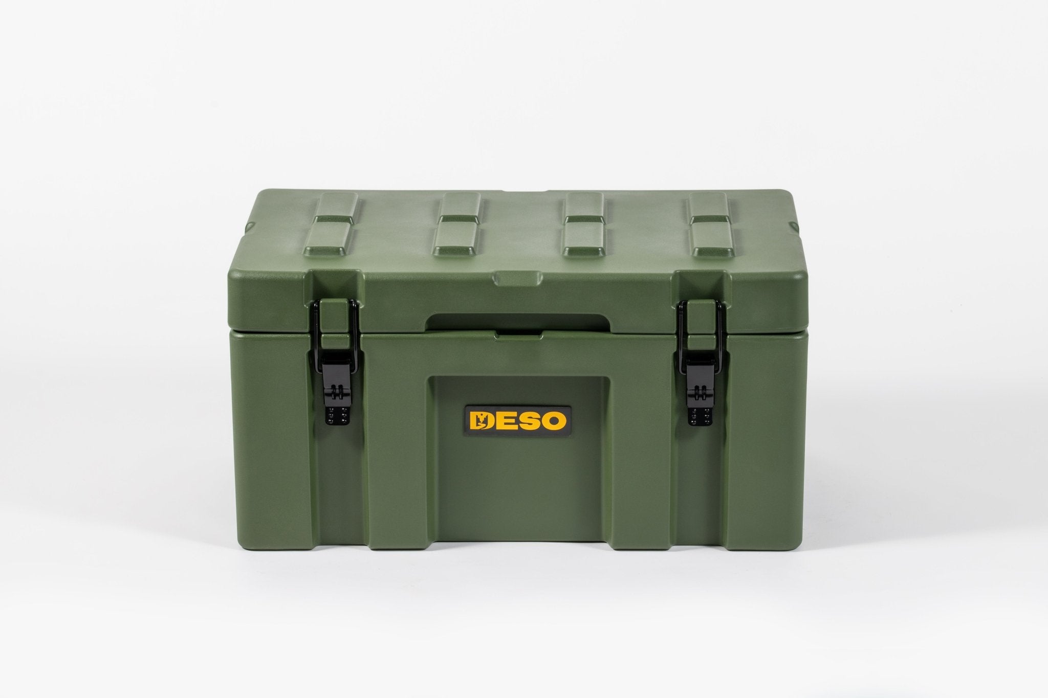 Deso 50L Rotomolded Dry Box in MOSS - for backcountry hunting and camping by Deso Gear