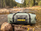 Deso 60L Submersible Ranger Duffel in ONYX - for backcountry hunting and camping by Deso Gear