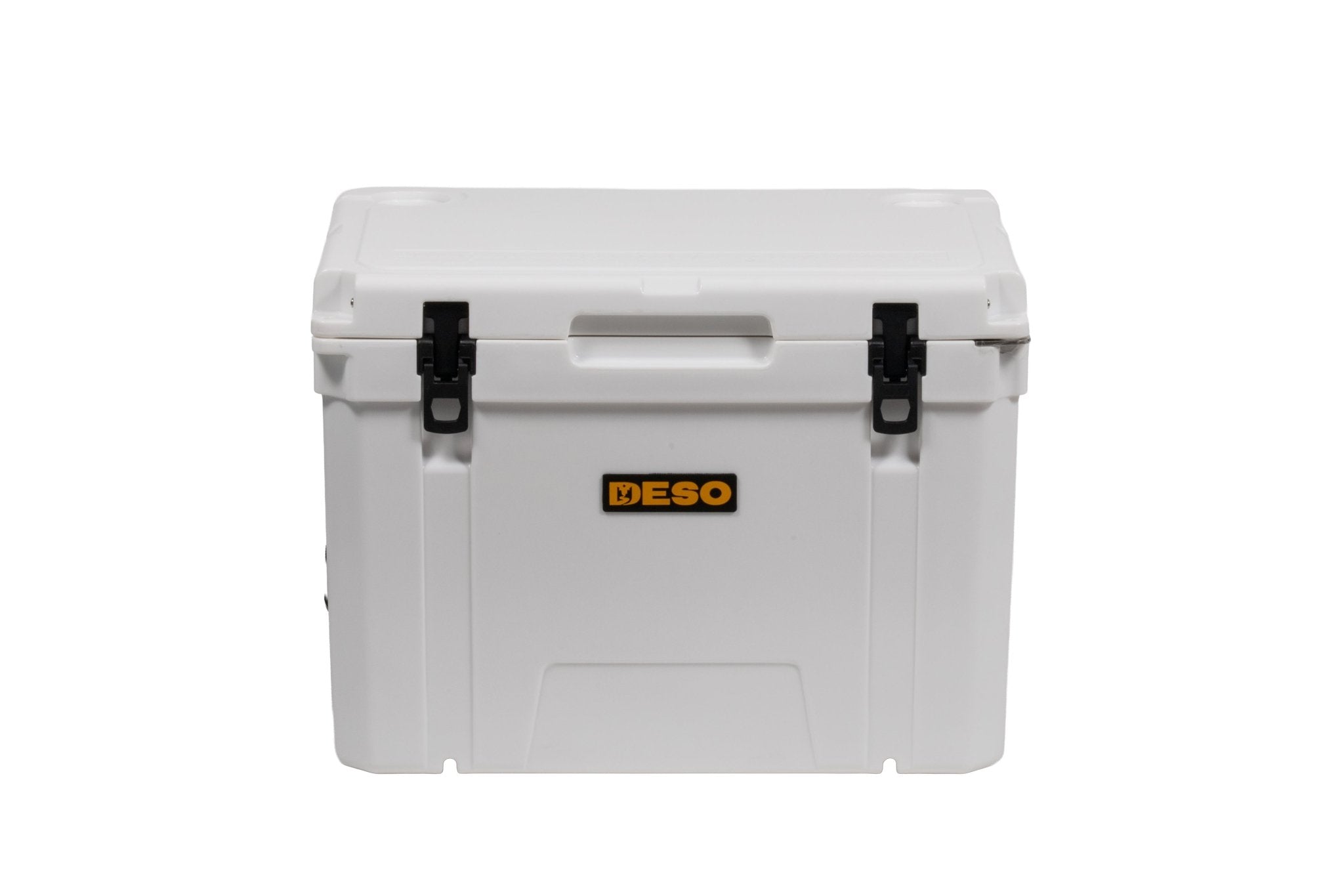 Deso 65QT Rotomolded Cooler in FROST - for backcountry hunting and camping by Deso Gear