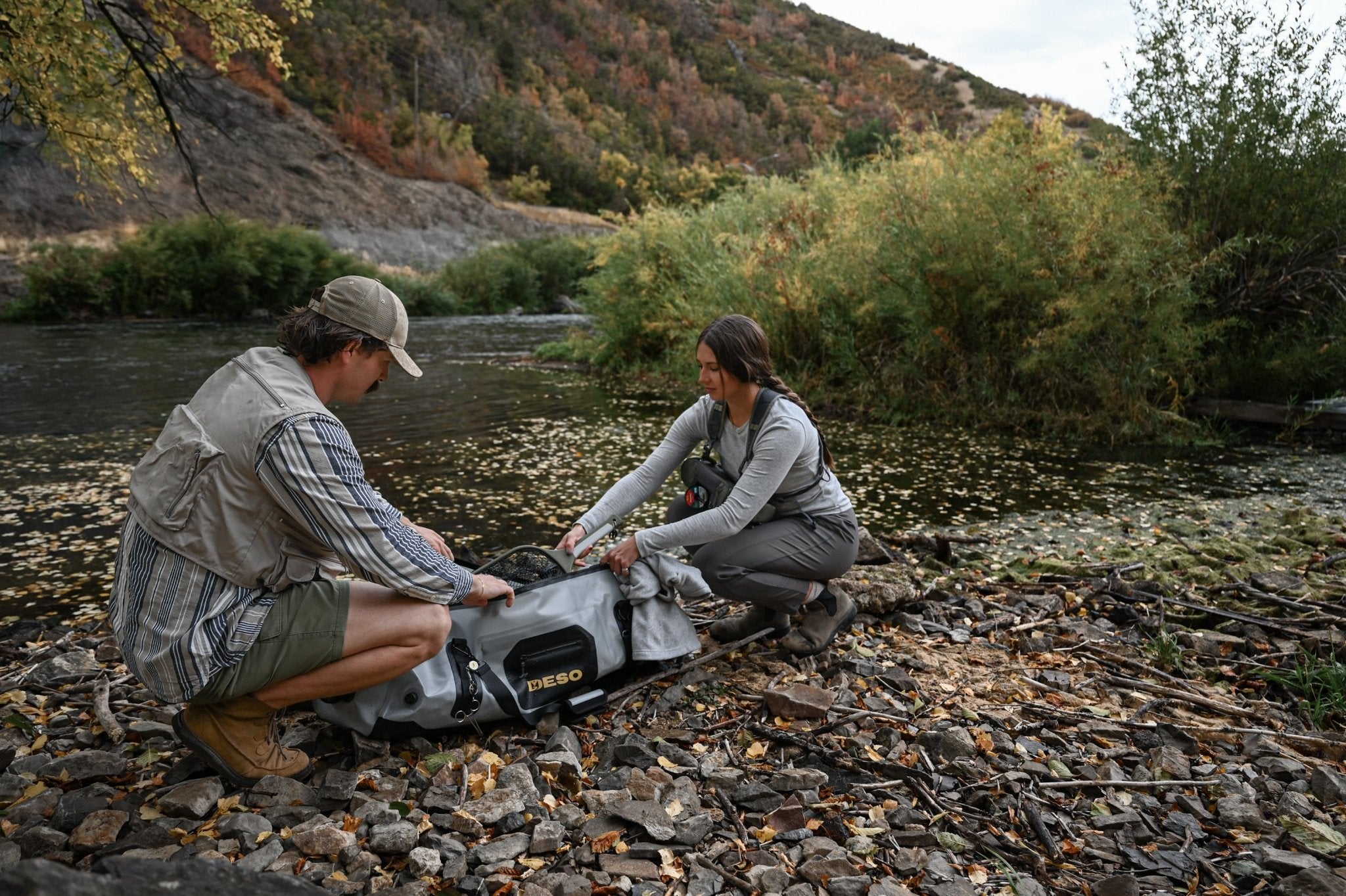Deso 90L TPU Submersible Adventure Duffel in - for backcountry hunting and camping by Deso Gear