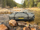 Deso 90L TPU Submersible Tracker Duffel in ONYX - for backcountry hunting and camping by Deso Gear